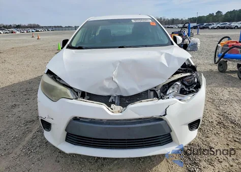 2014 Toyota Corolla L z USA, uszkodzony, nr VIN 2T1BURHE8EC022553